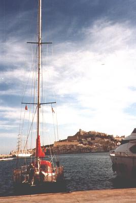 Segelyacht Merlin im Mittelmeer, T�rnbeschreibung
