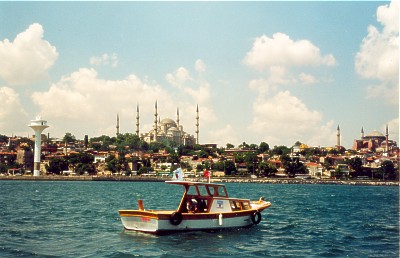 Segelyacht Merlin im Mittelmeer, Istambul